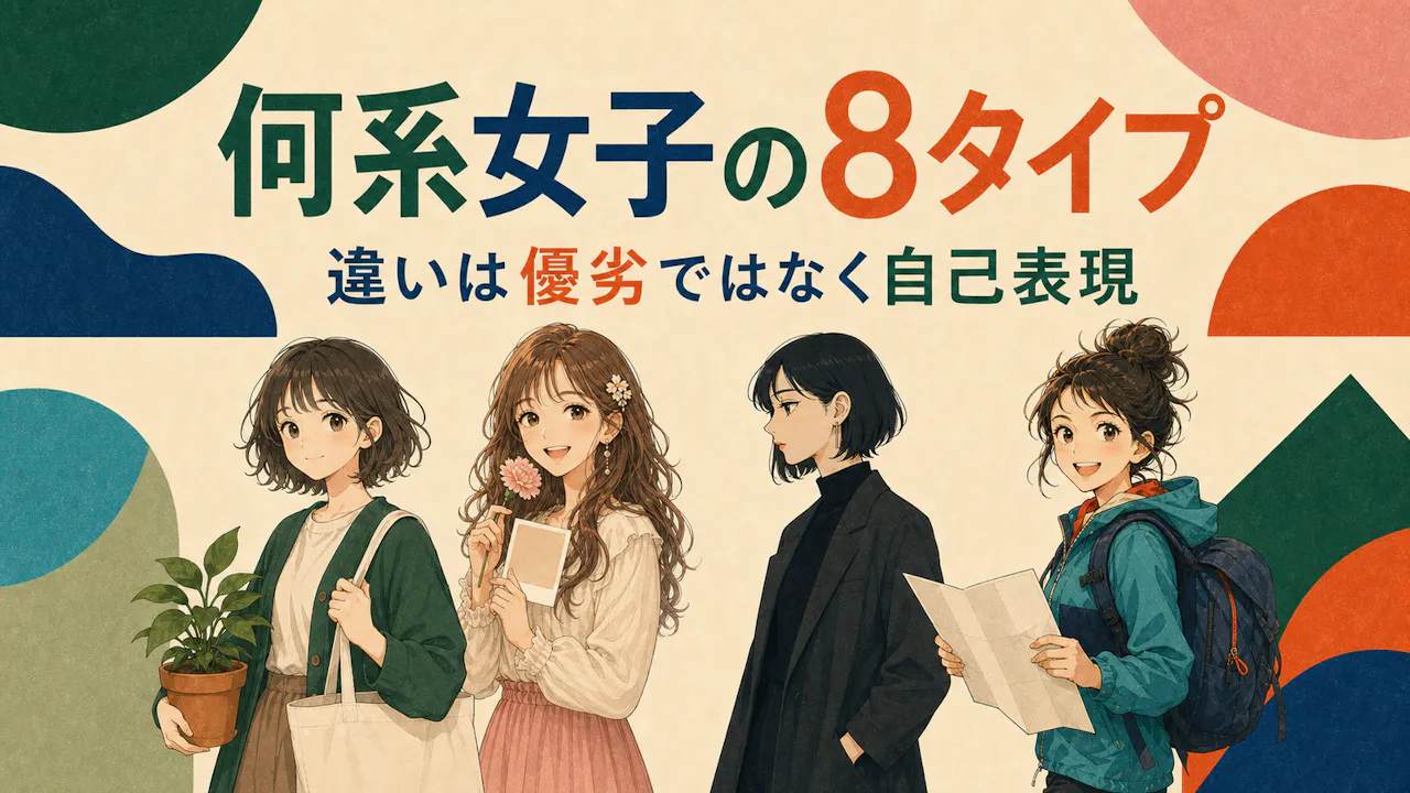 何系女子の8タイプ一覧