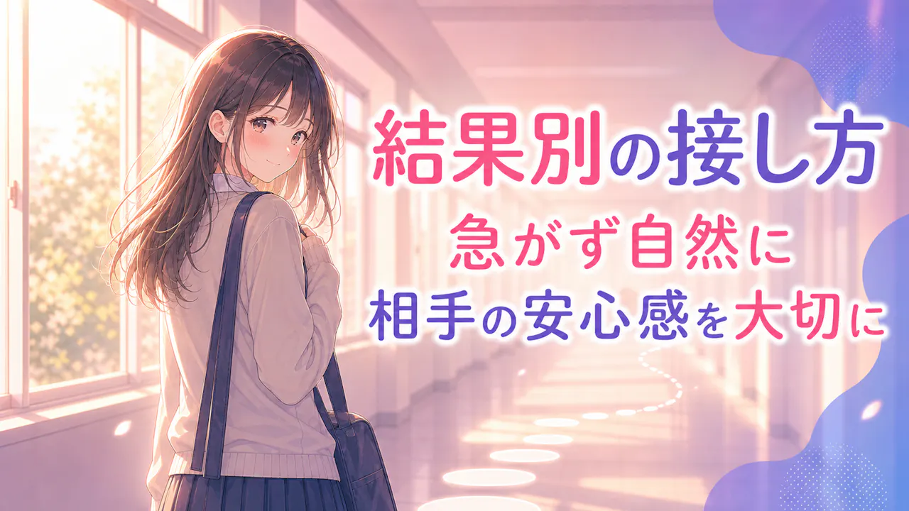 結果別の接し方