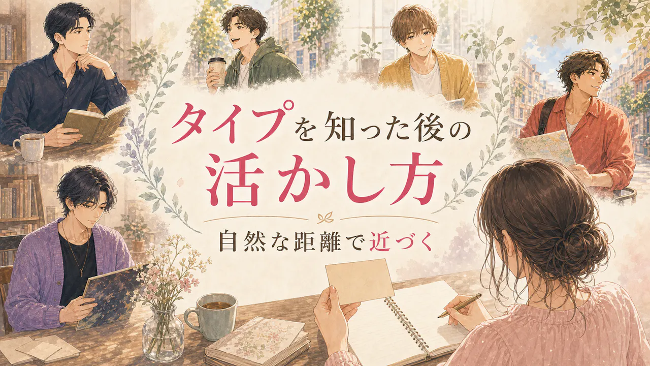 タイプを知った後の活かし方