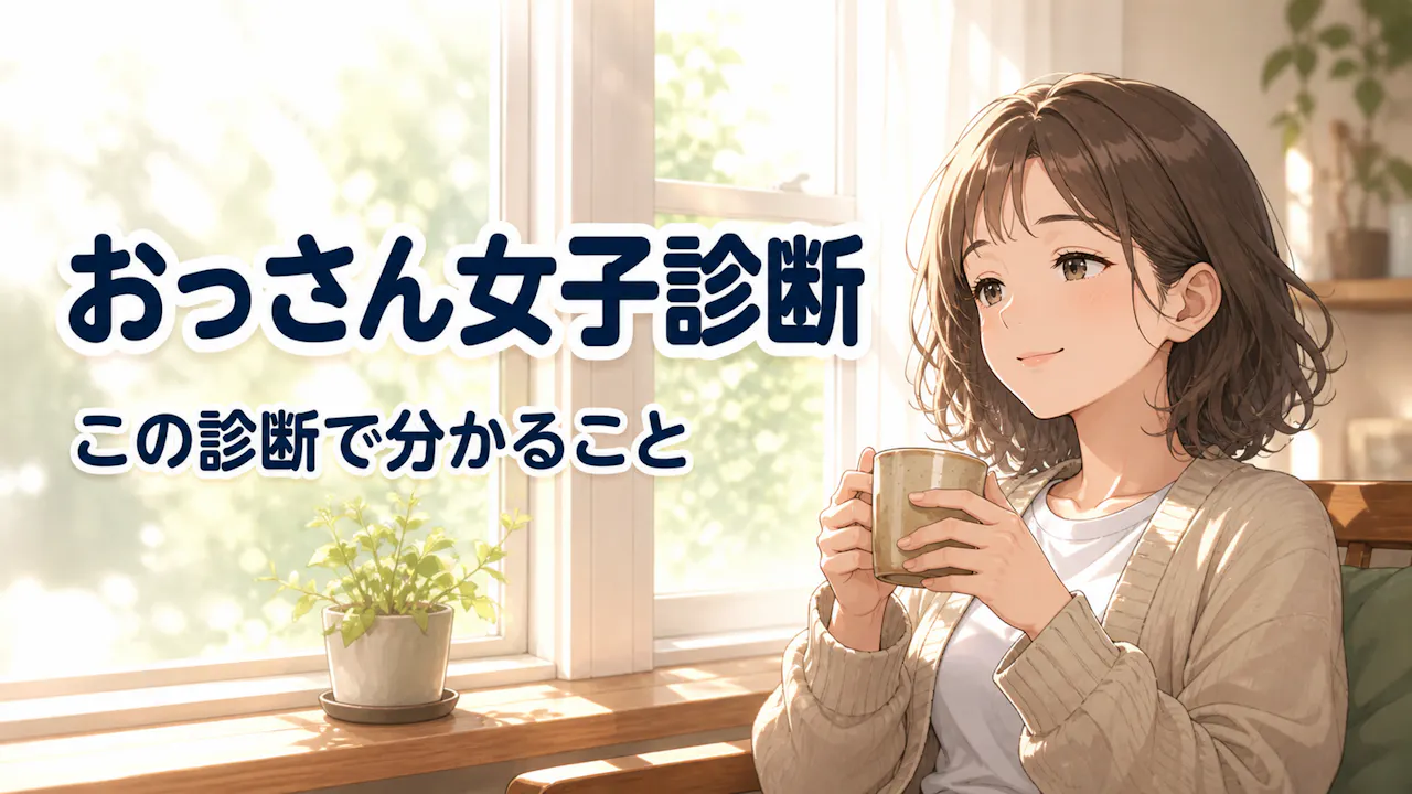 おっさん女子診断とは？