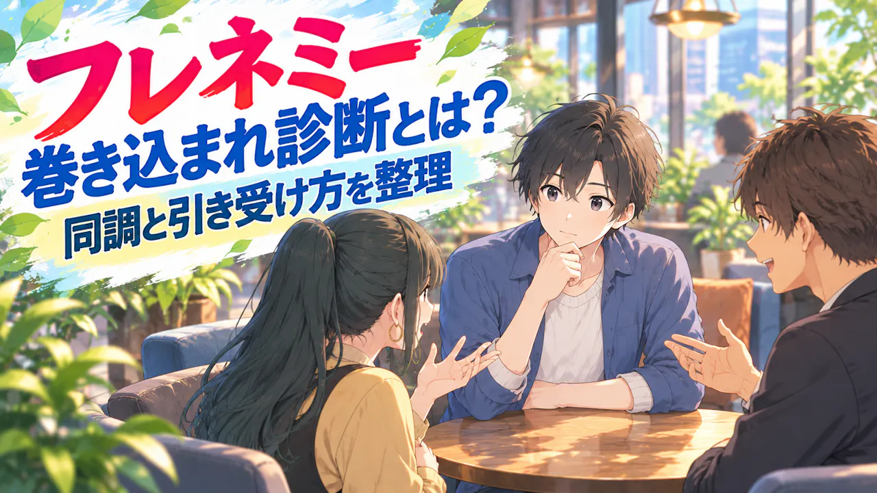 フレネミー巻き込まれ診断とは？