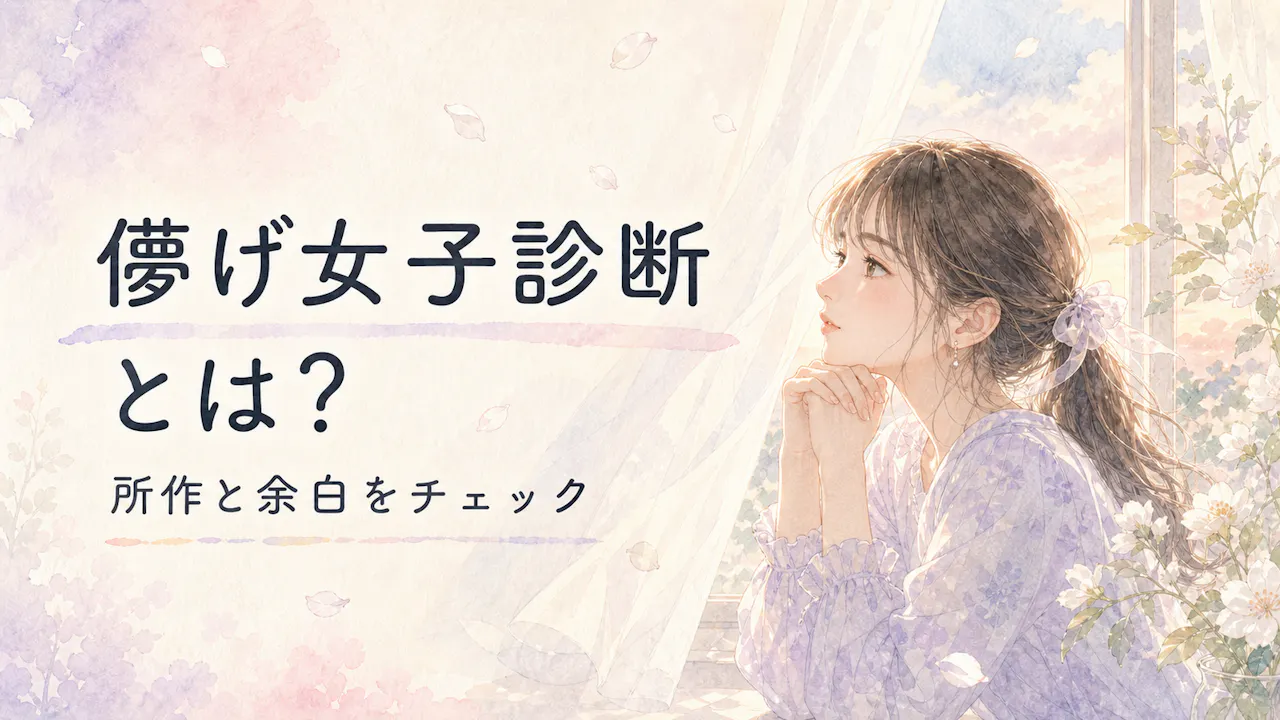 儚げ女子診断とは？