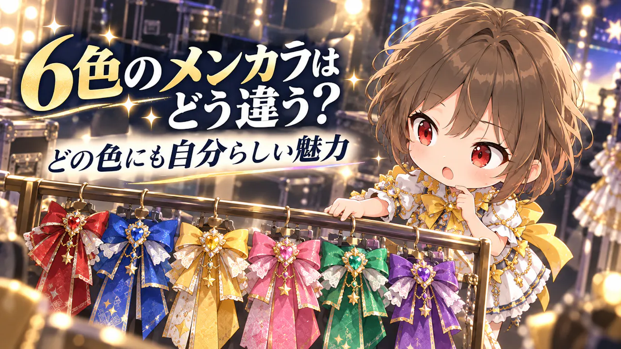 6色のメンカラはどう違う？
