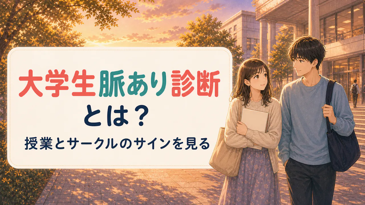 大学生向け脈あり診断とは？