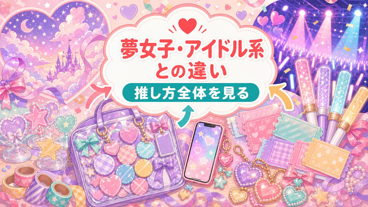 夢女子診断・アイドルオタク診断との違い