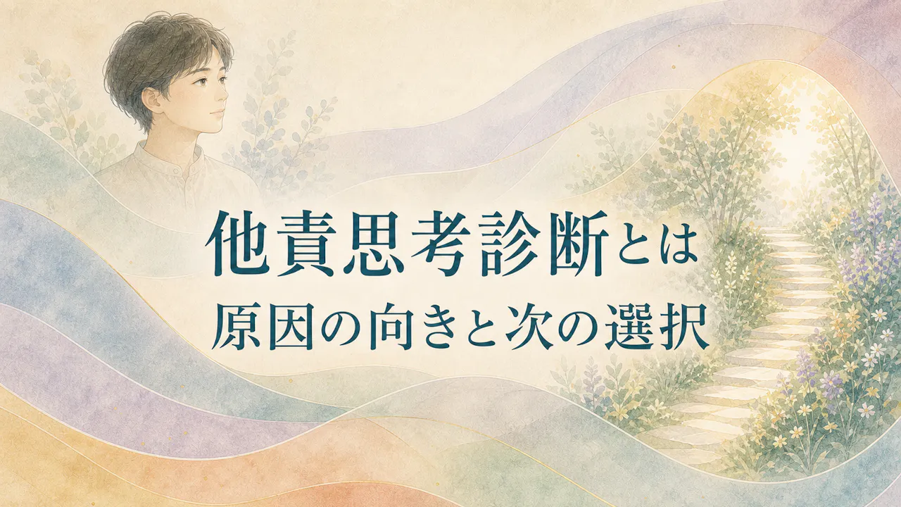 他責思考診断とは？