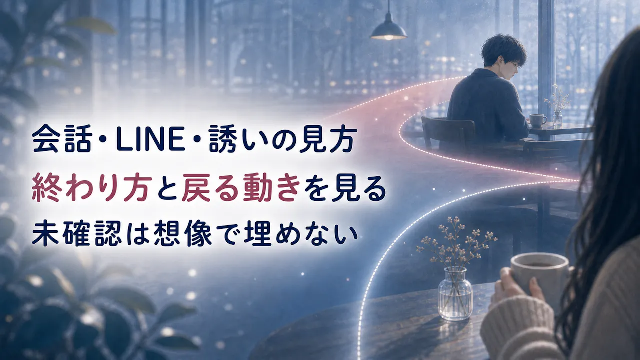 会話・LINE・誘いの見方