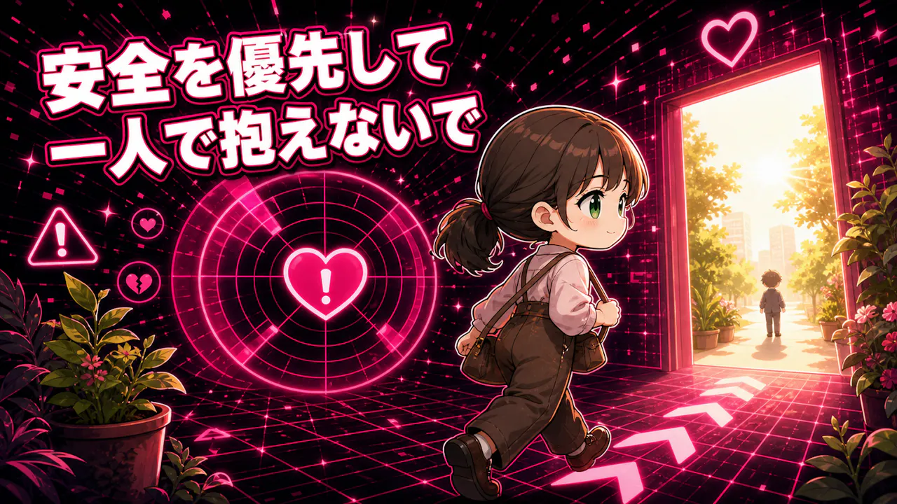 安全を優先したいサイン