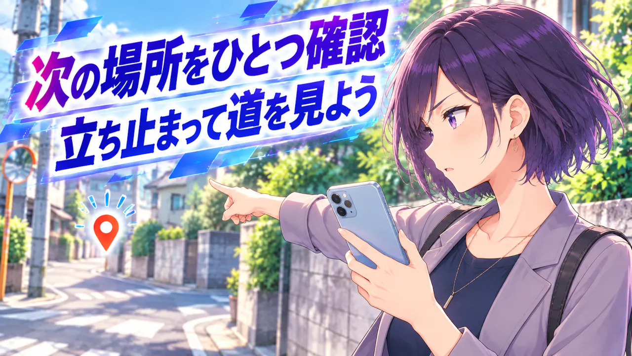 次のお出かけで試す確認のコツ