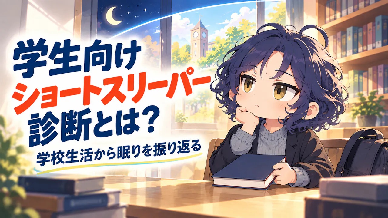 学生向けショートスリーパー診断とは？