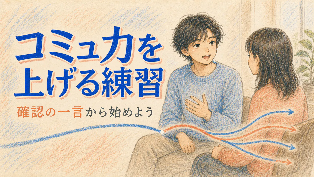 コミュ力を上げる小さな練習