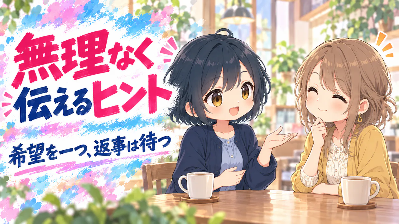 意外な一面を無理なく伝えるヒント