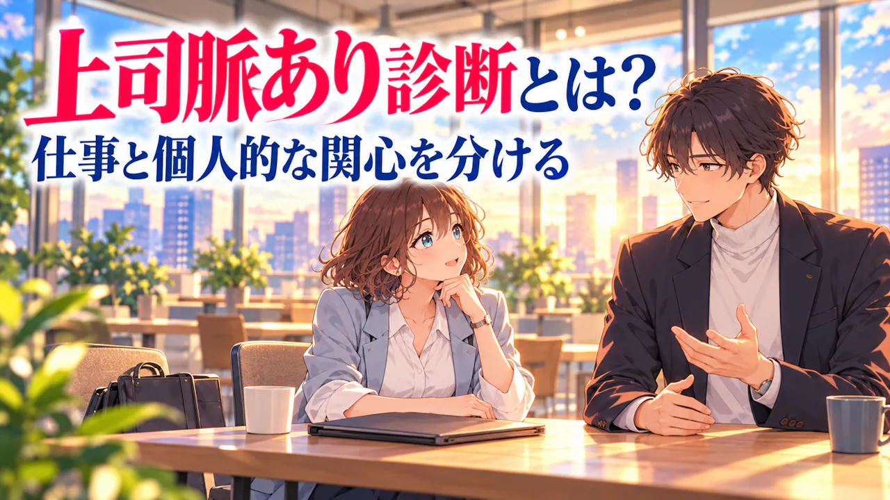 上司脈あり診断とは？