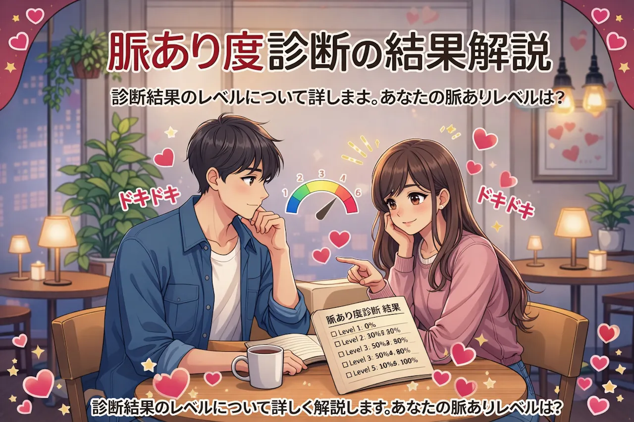 脈あり度診断の結果について解説