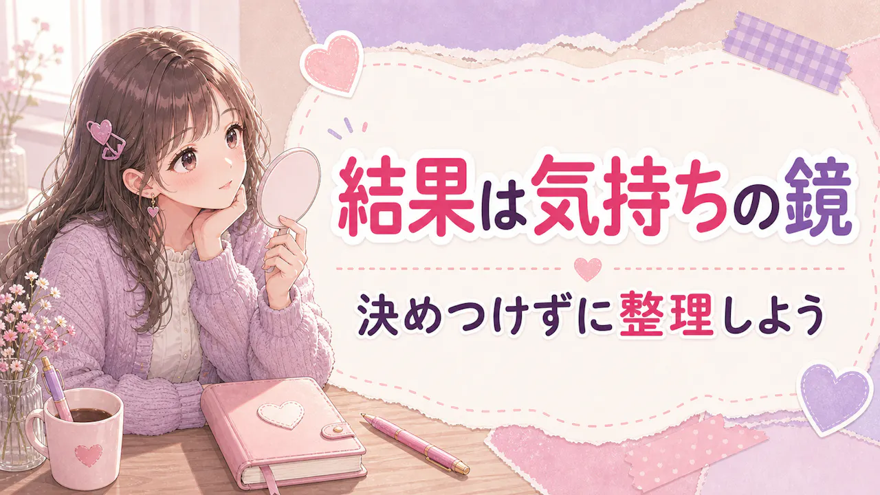 結果を受け取るときのコツ