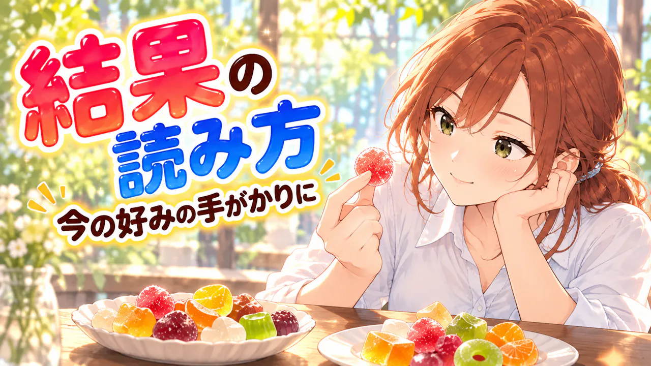 グミ診断の結果の読み方