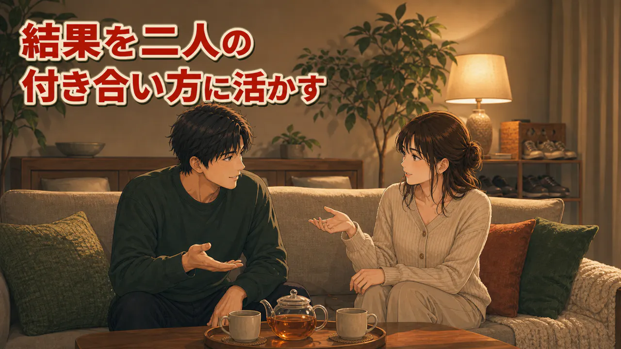 結果を二人の付き合い方に活かすコツ