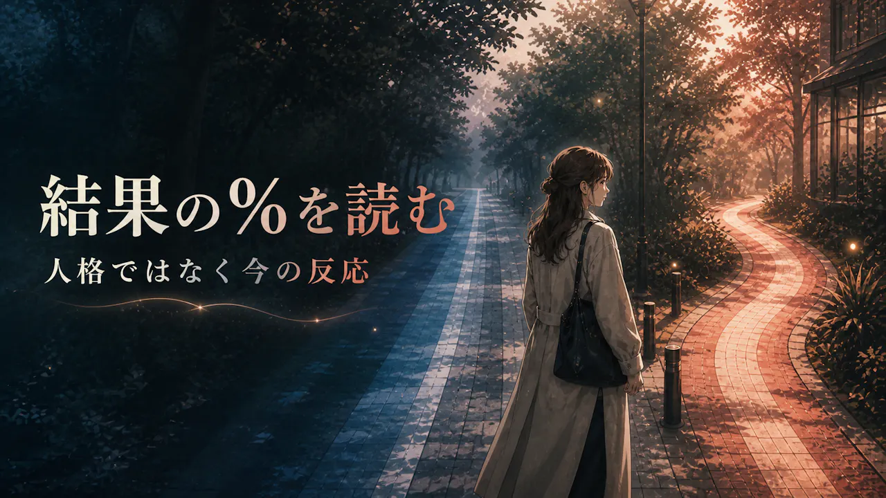 診断結果の％をどう読む？