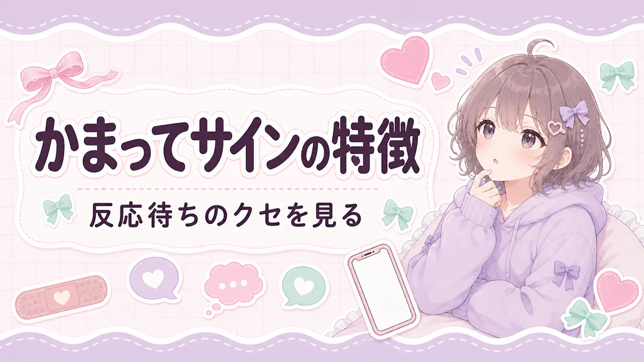 かまってちゃんになりやすい人の特徴