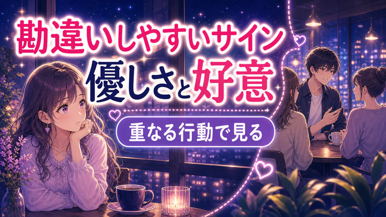 勘違いしやすいサインもある