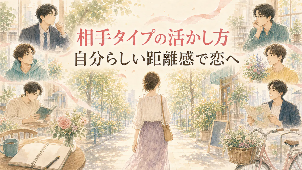 モテる相手タイプを知った後の活かし方