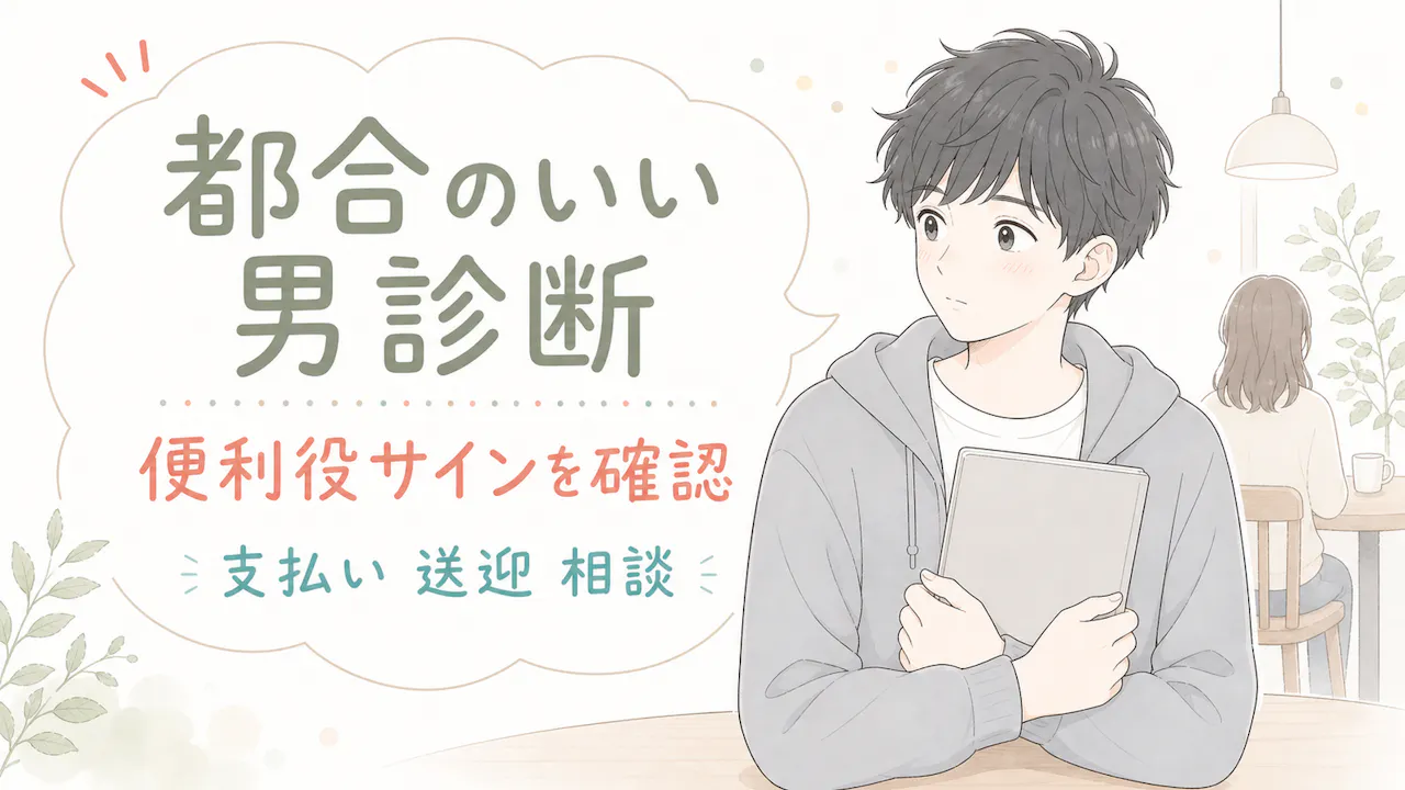 都合のいい男診断とは？