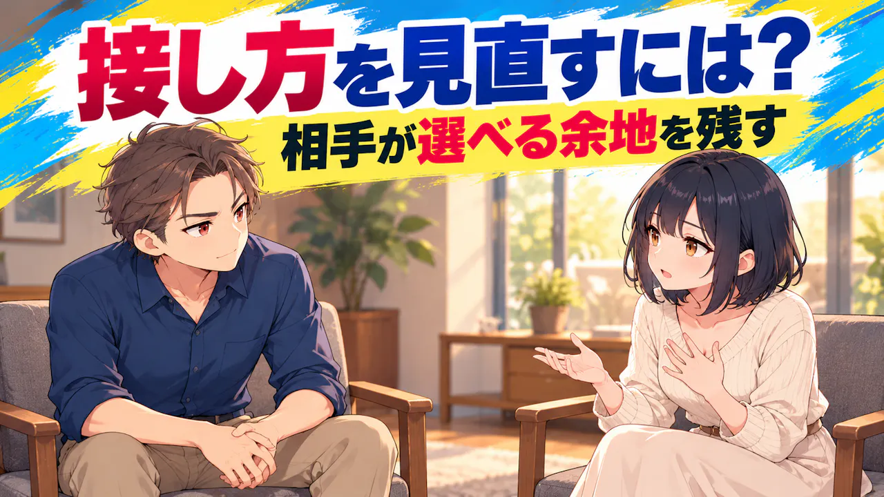パートナーへの接し方を見直すには？