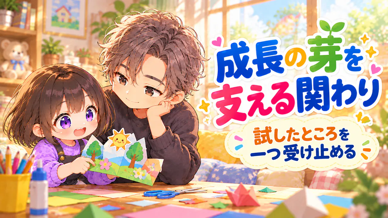 成長の芽を支える小さな関わり