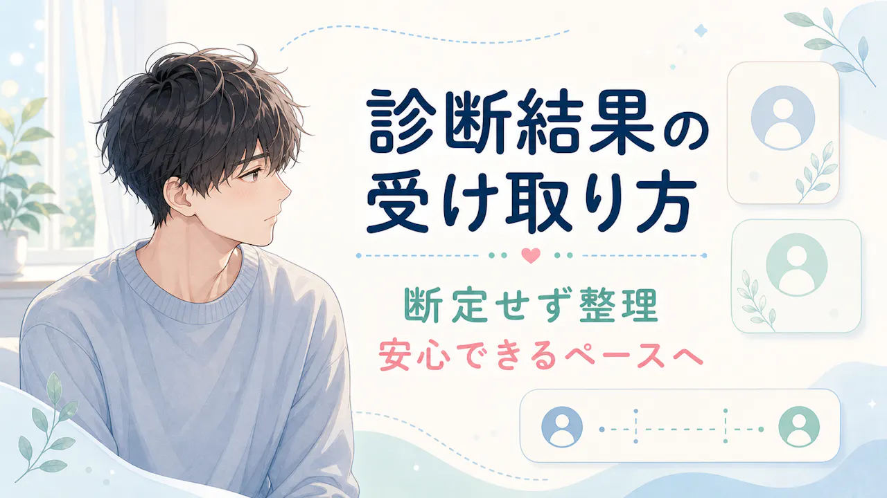 診断結果の受け取り方