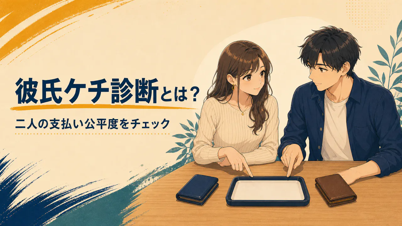彼氏との支払い公平度とは？