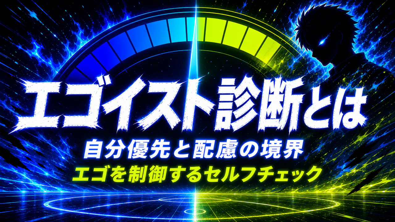 エゴイスト診断とは？