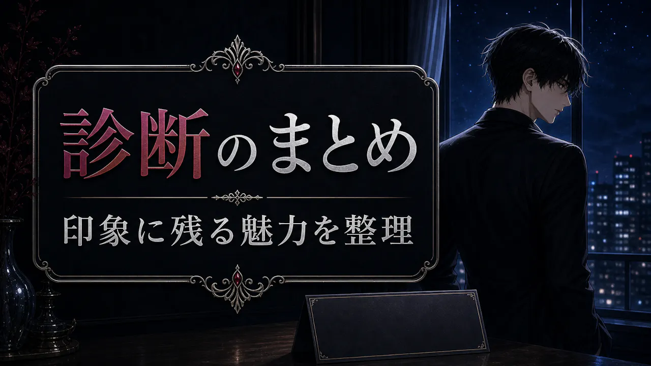 魔性の男診断のまとめ
