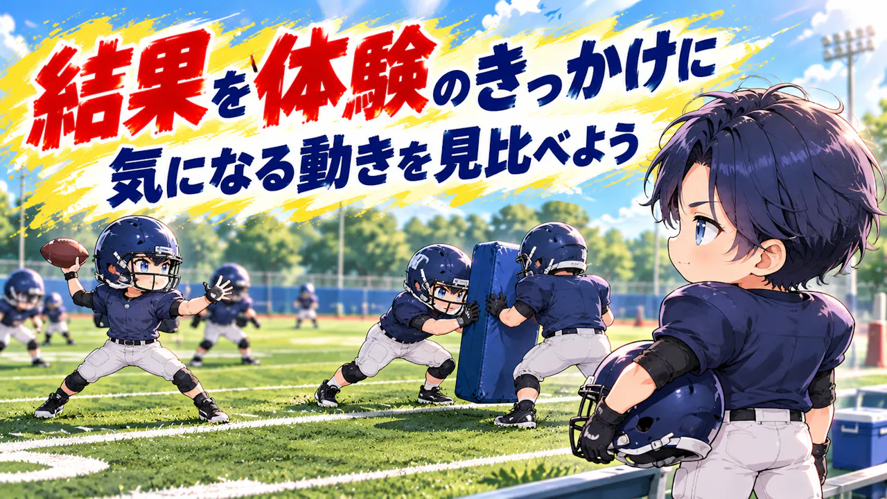 結果から体験したい役割を選ぶには