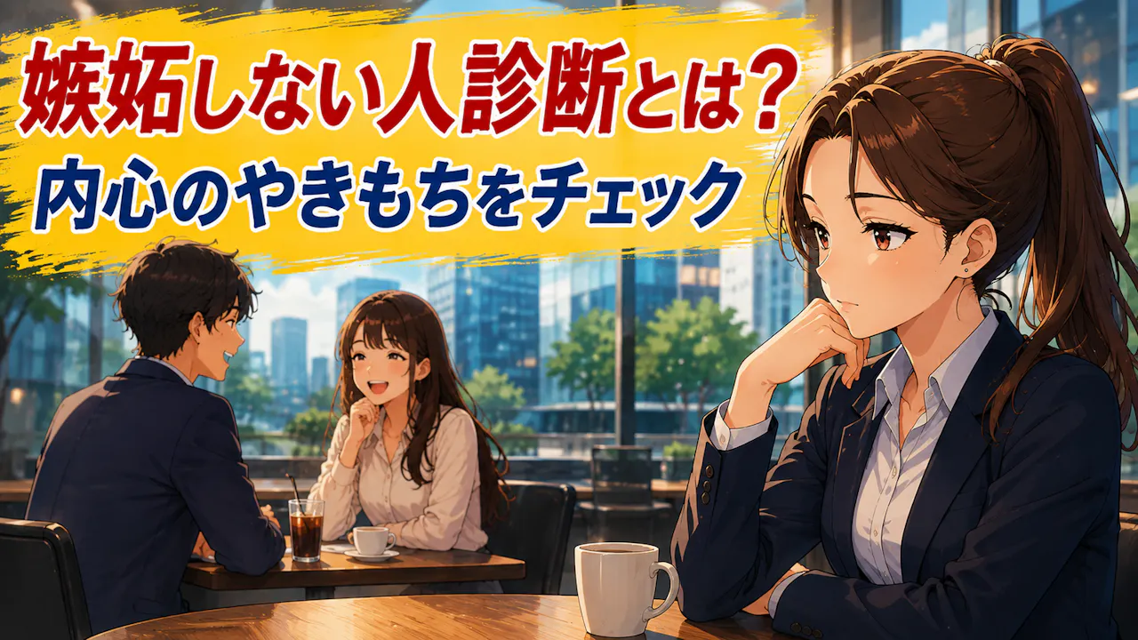 嫉妬しない人診断とは？