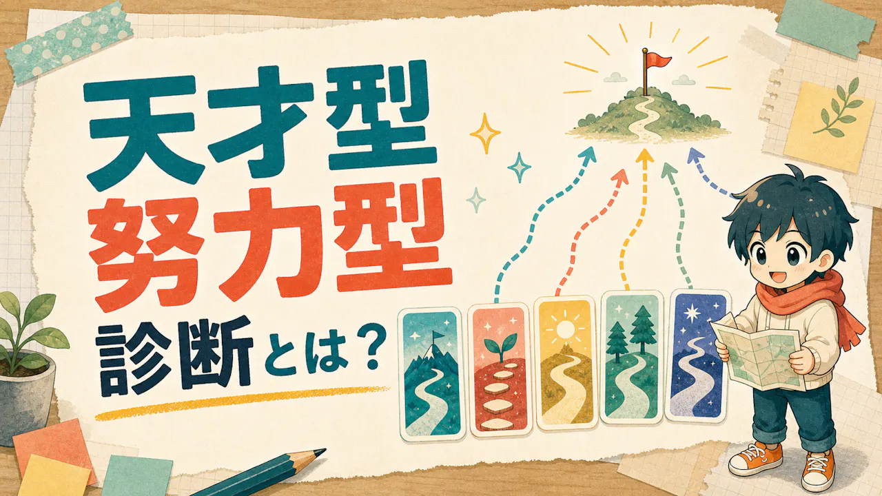 天才型努力型診断とは？
