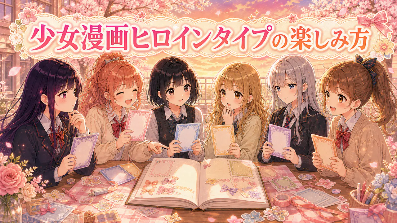 少女漫画ヒロインタイプの楽しみ方