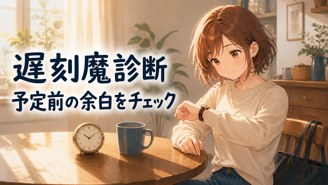 遅刻魔診断とは？