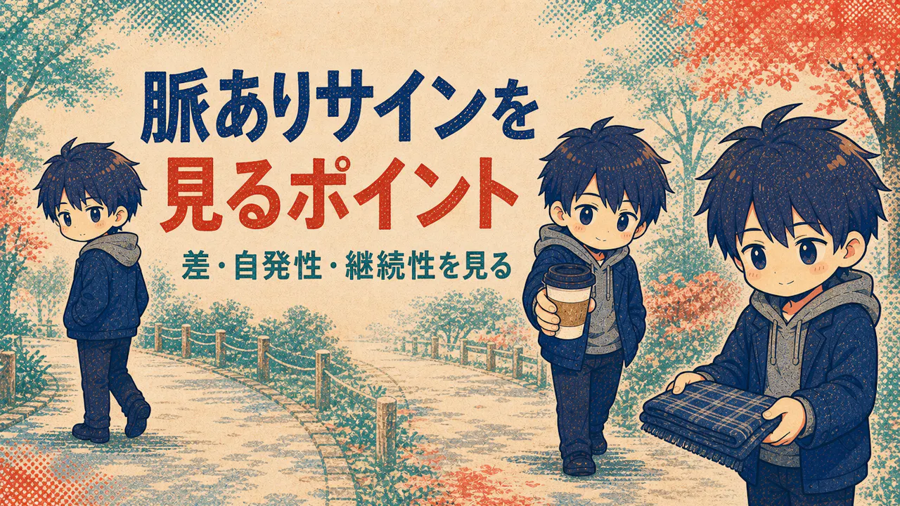ツンデレ男子の脈ありサインを見るポイント