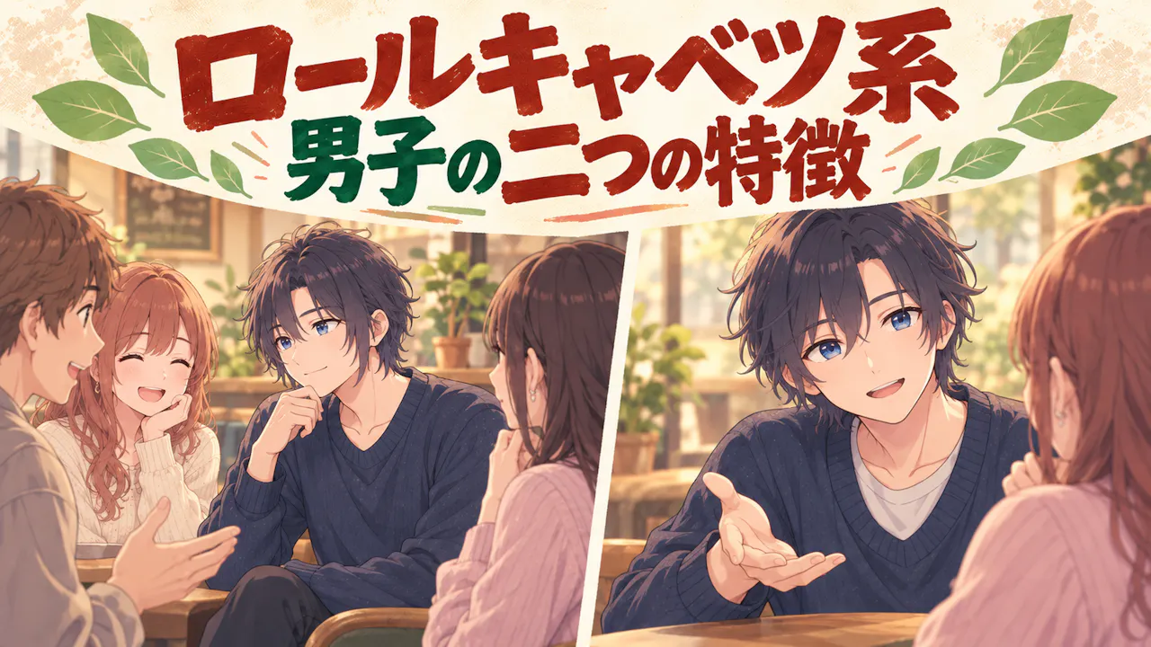 ロールキャベツ系男子の二つの特徴