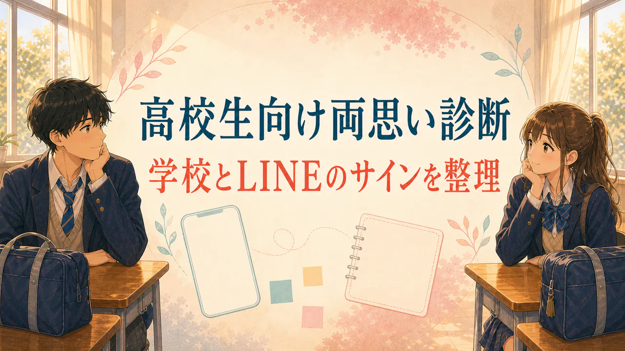 高校生向け両思い診断とは？