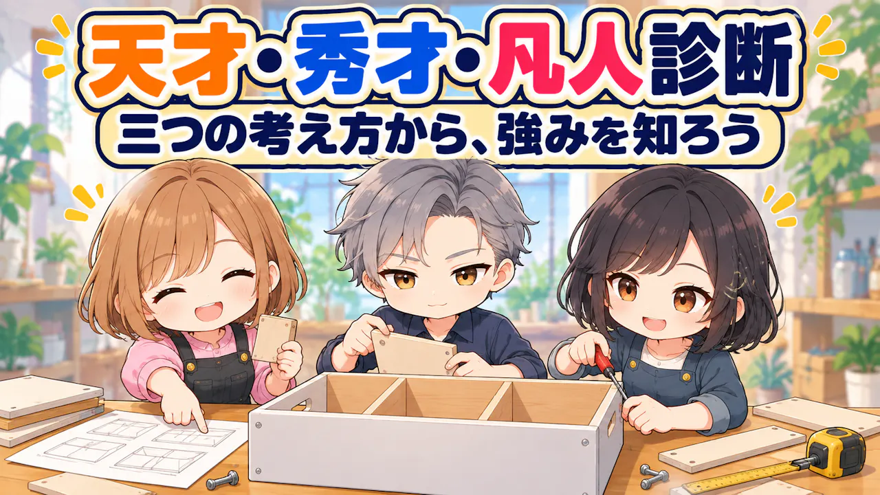 天才・秀才・凡人診断とは？