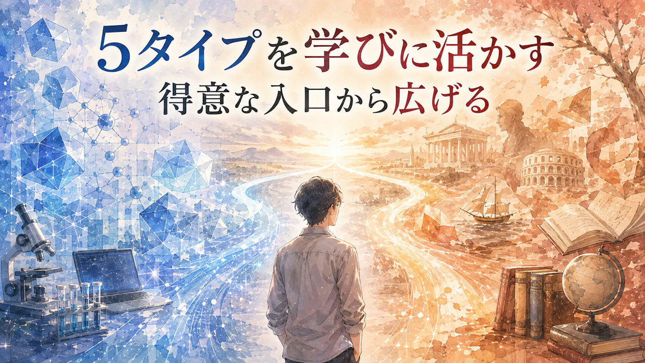 5つのタイプを学びに活かすヒント