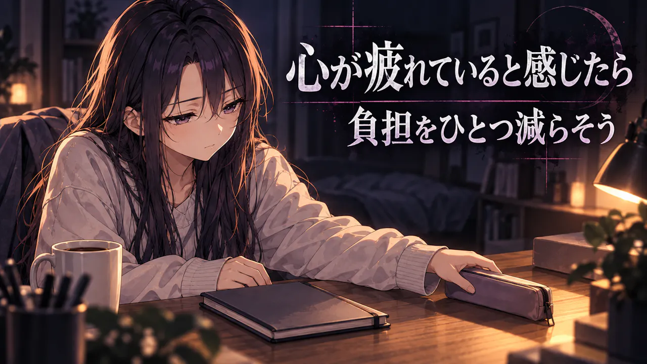 心が疲れていると感じたら