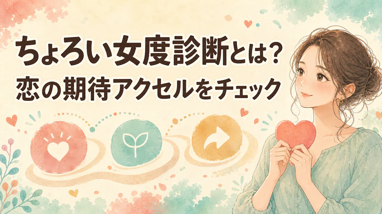 ちょろい女度診断とは？
