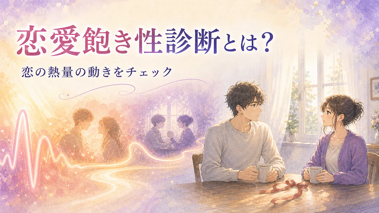 恋愛飽き性診断とは？