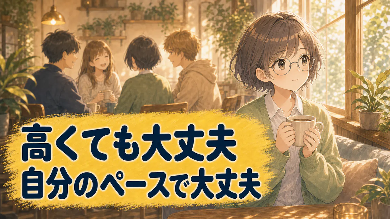 コミュ障度が高く出ても、ダメなわけではありません