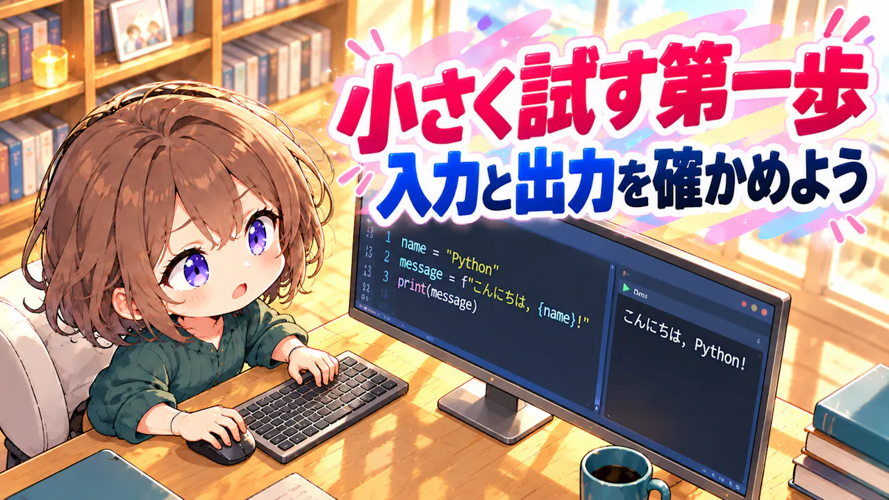 コードを書く前にできる小さな体験