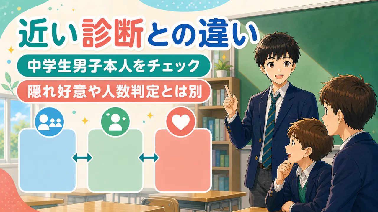 近い診断との違い