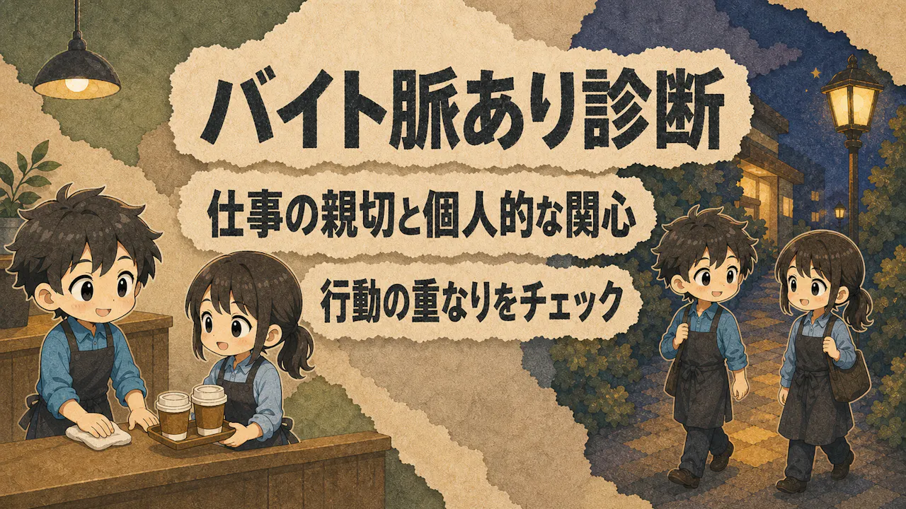 バイト脈あり診断とは？