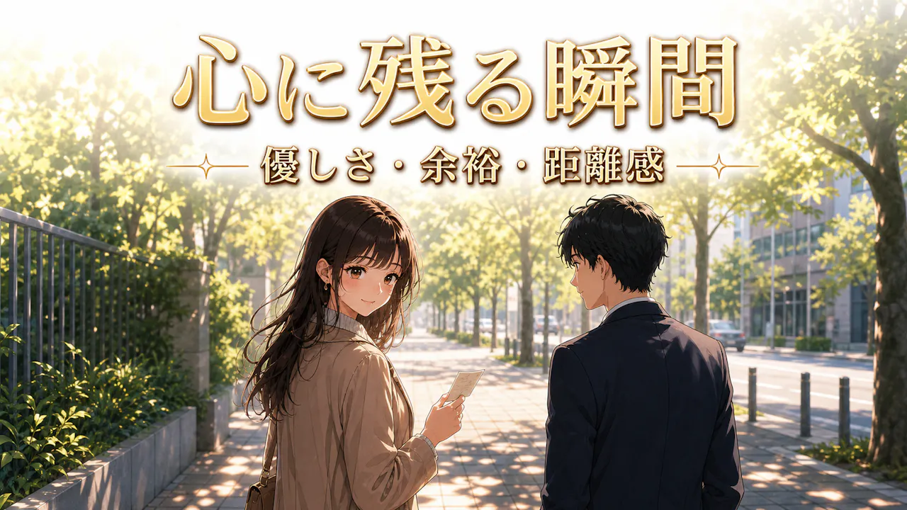 心に残るのはどんな瞬間？